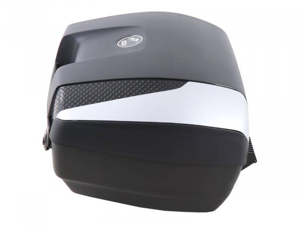 Junior Topcase 55 Flash - silberne Blenden