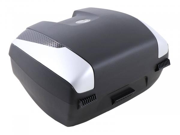 Junior Topcase 55 Flash - silberne Blenden