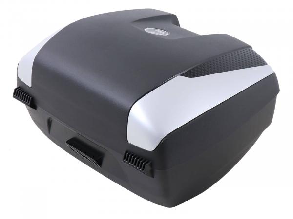 Junior Topcase 55 Flash - silberne Blenden