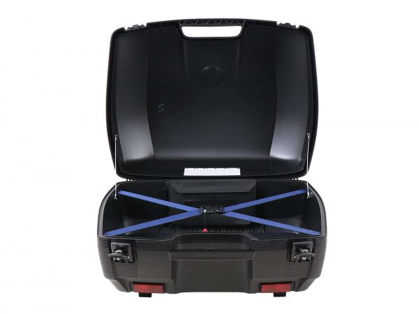 Junior Topcase 55 Flash - silberne Blenden