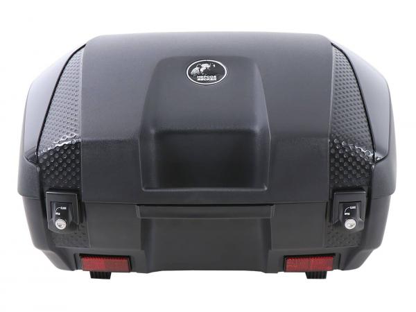 Junior Topcase 55 Flash - glanz-schwarze Blenden