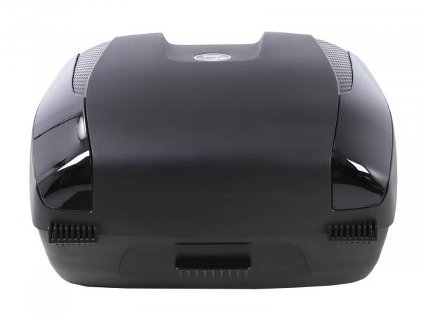 Junior Topcase 55 Flash - glanz-schwarze Blenden