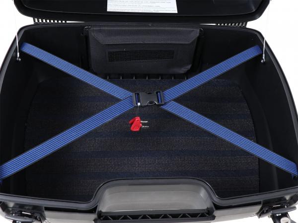 Junior Topcase 55 Flash - glanz-schwarze Blenden