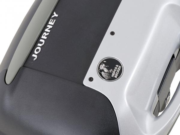 Journey Topcase 42 mit silber Blende