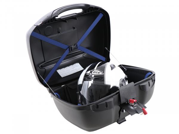Journey Topcase 42 mit silber Blende