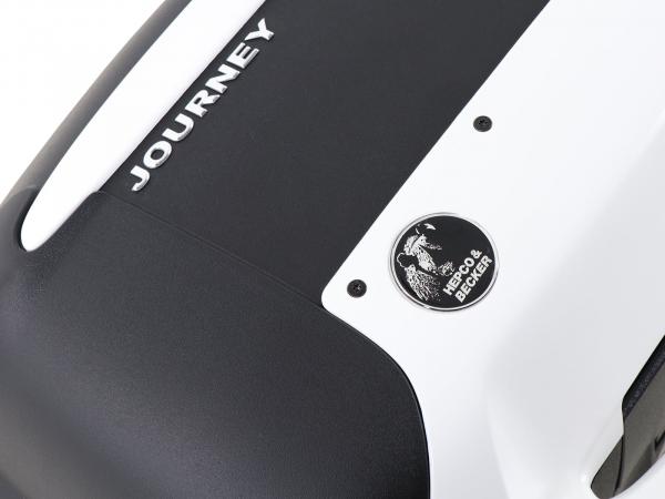 Journey Topcase 42 mit weißer Blende
