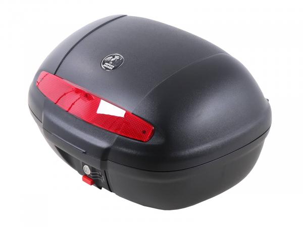 Journey Topcase 50 schwarz inkl. Universaltopcaseplatte für Fremdträger