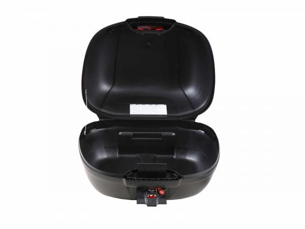 Journey Topcase 50 schwarz inkl. Universaltopcaseplatte für Fremdträger
