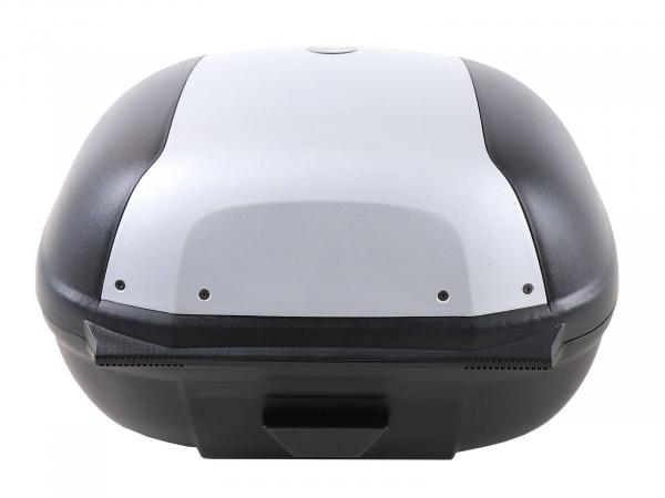 Journey Topcase 50 silber inkl. Universaltopcaseplatte für Fremdträger