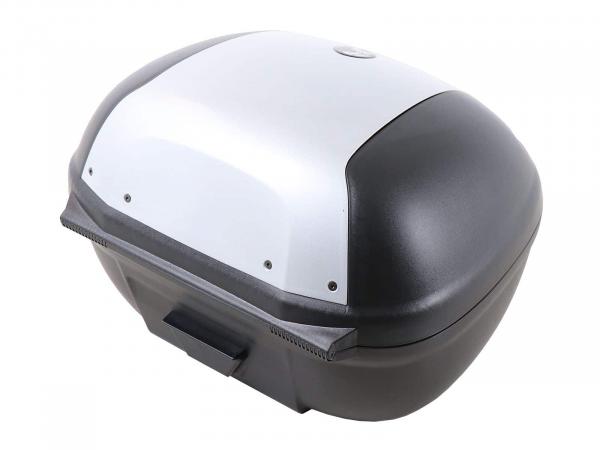 Journey Topcase 50 silber inkl. Universaltopcaseplatte für Fremdträger