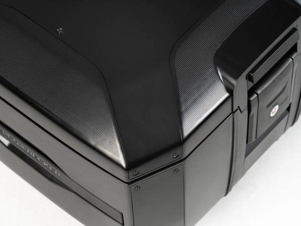 Xcore Topcase 40 für Smartrack schwarz mit schwarzer Blende
