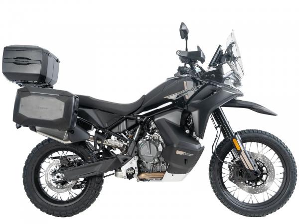 Xcore Topcase 40 für Smartrack schwarz mit schwarzer Blende