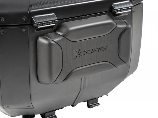 Hepco&Becker Smartrack Set inkl. Xcore Topcase für CF Moto 1000 MT-X (2026-) - Schwarz