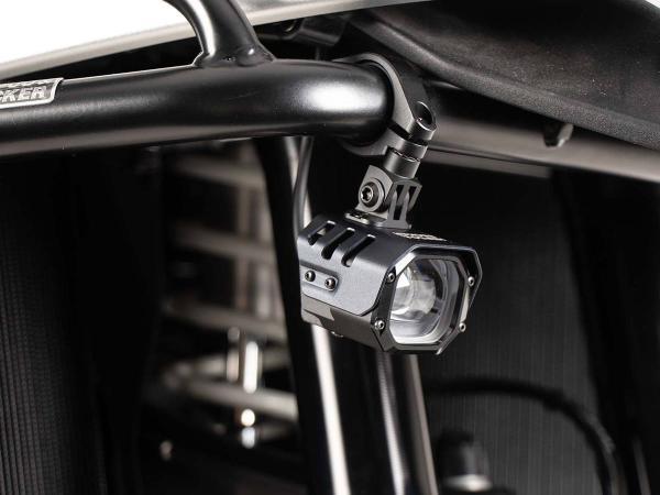 LED Zusatzscheinwerfer Nova (Set) inkl. Universalbefestigungsset, Kabelbaum und Schalter, Ø18mm – Ø25mm