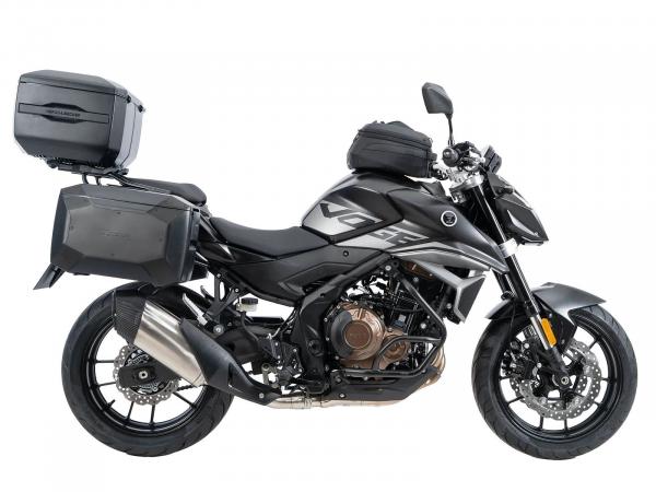Xcore Topcase 40 für Smartrack schwarz mit schwarzer Blende