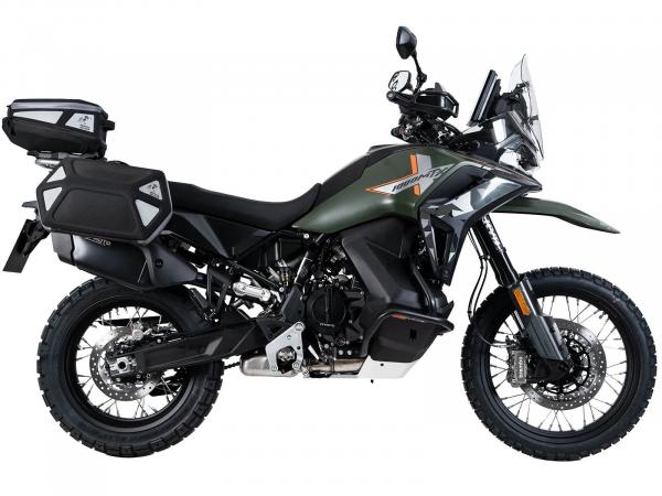 Hepco & Becker C-Bow Seitentaschenhalter Schwarz für CFMOTO 1000MT-X (2026-)