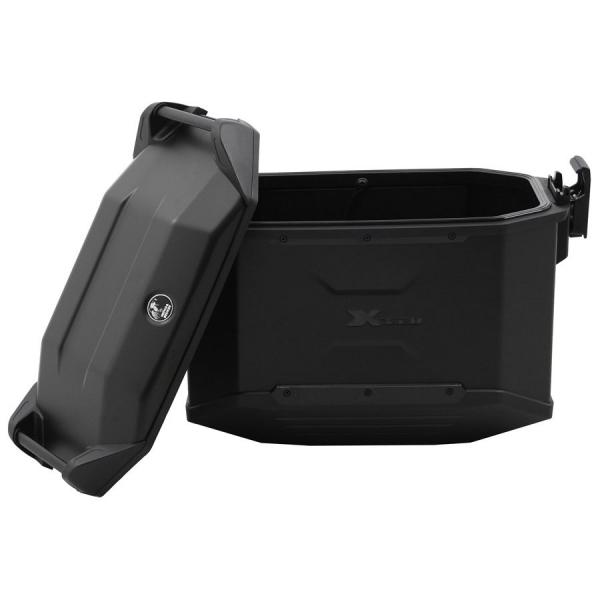 Valise latéral Alu Xceed 38 litres - noir