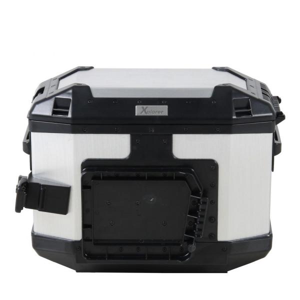 valise Xplorer-30litres-gauche-argent-arrière