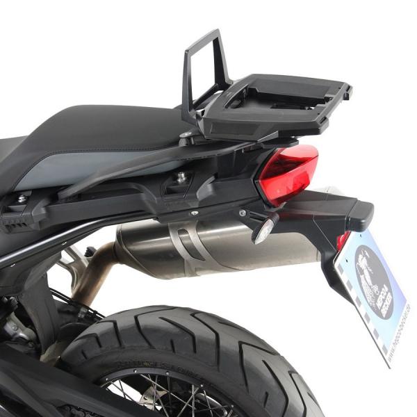 Topcaseträger "Alurack"  für passend für BMW F 750 GS mit original Kunststoffheckträger