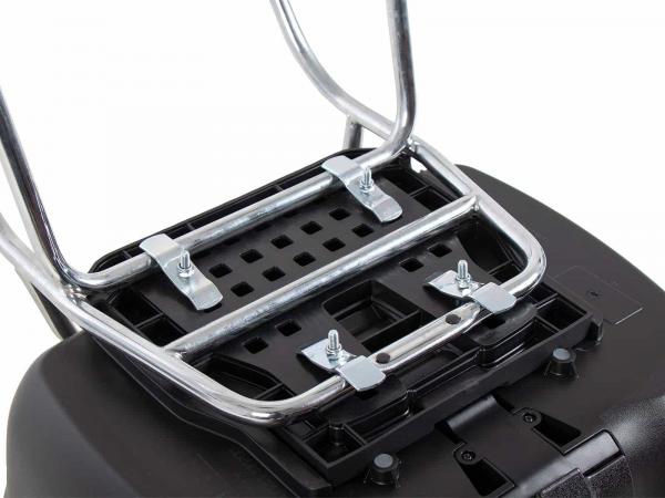 Journey Topcase 50 silber inkl. Universaltopcaseplatte für Fremdträger