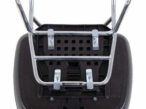 Journey Topcase 50 schwarz inkl. Universaltopcaseplatte für Fremdträger