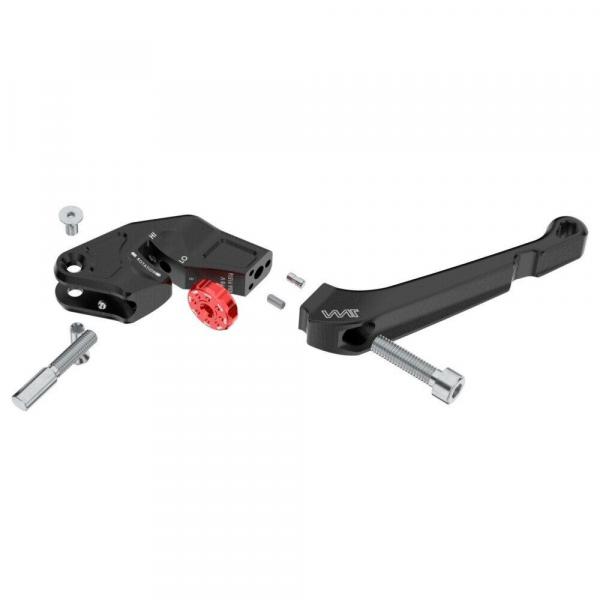 Bremshebel- und Kupplungshebel Set, CNC gefräst passend für BMW F 850 GS / Adventure / Low 18- Gold Glänzend Eloxiert