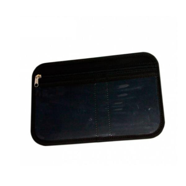 Document pocket for pannier & topcase lids