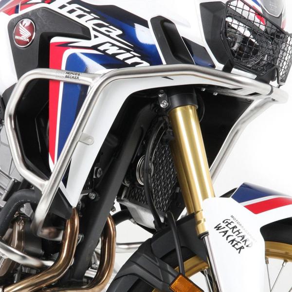 Edelstahl Tankschutzbügel für passend für Honda CRF 1000 L Africa Twin (2016-2017)