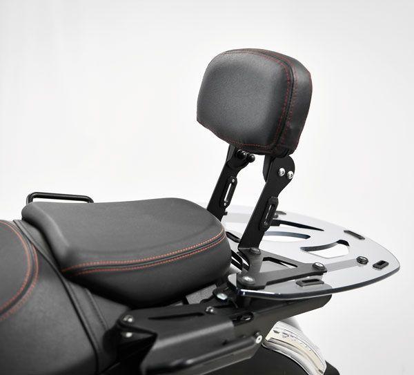 Sissybar inklusive Rückenpolster passend für Moto Guzzi Audace