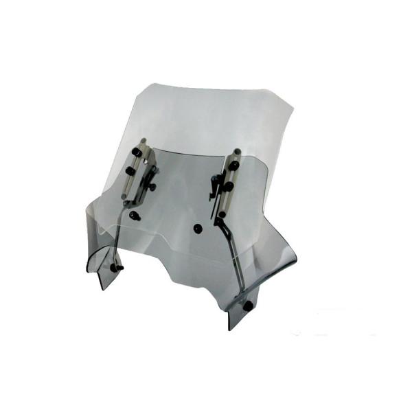 Einstellbares Windschild passend für BMW F650 GS & F800 GS - Obeiteil klar