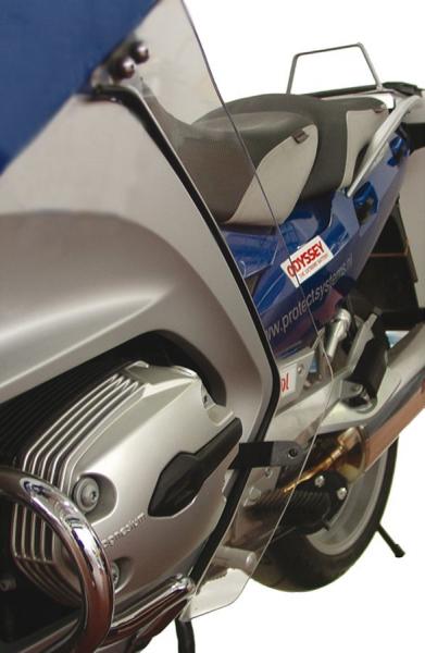 Jeu de protège-jambes et pieds convient à BMW R1200 RT (2005-2009)