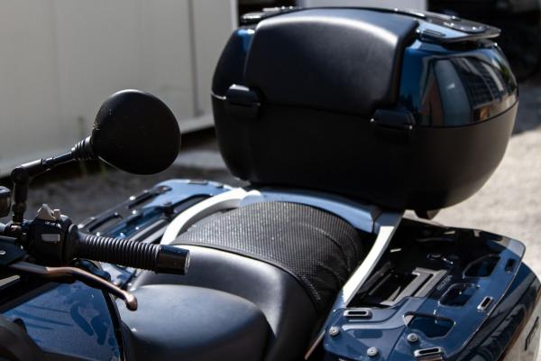 Zusatzgepäckträger auf Seitenkoffer passend für BMW R1200 RT (05-13)