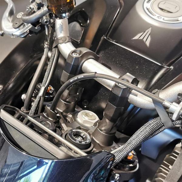 Lenkererhöhung 20 mm passend für Yamaha MT-10 (RN78) 22-