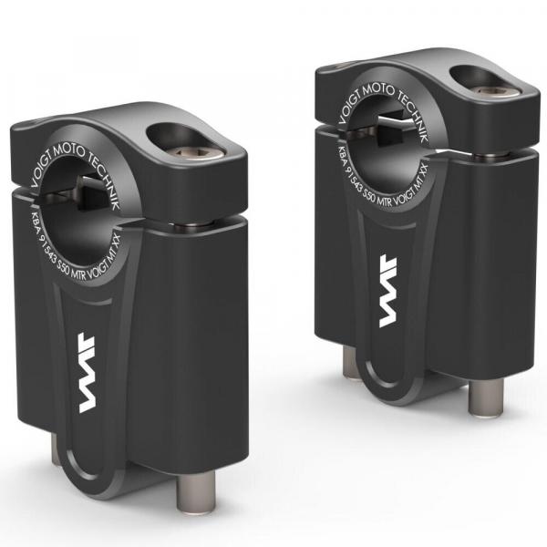 Handlebar riser 50 mm suitable for Yamaha XT 600 K (4 AE) 90-95