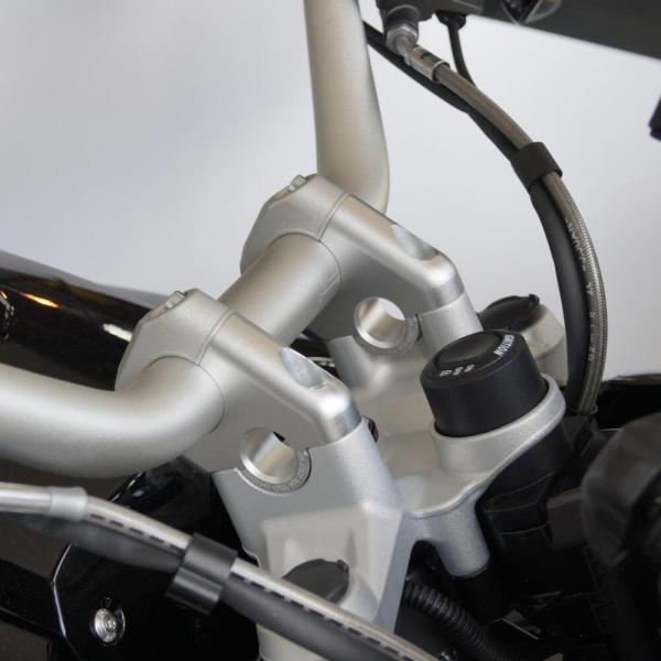 Handlebar riser suitable for BMW R1200GS LC 2013- & R1200GS LC Adventure 2014-