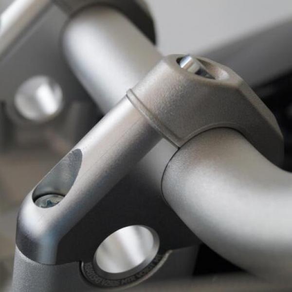 Handlebar riser suitable for BMW R1200GS LC 2013- & R1200GS LC Adventure 2014-