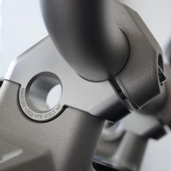 Handlebar riser suitable for BMW R1200GS LC 2013- & R1200GS LC Adventure 2014-