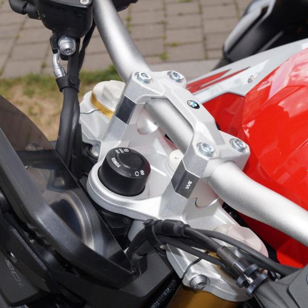 Lenkererhöhung 25 mm passend für BMW F 850 GS & F 850 GS Adventure 18- with torx screws (not passend für BMW navigation sys.)