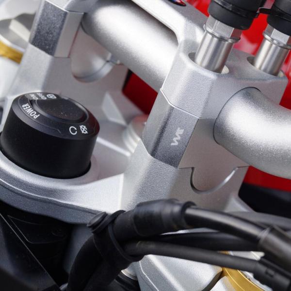 Lenkererhöhung 25 mm für BMW F 900 R & F 900 XR 19- 4x zusätzliche Sonderschrauben für BMW Navi