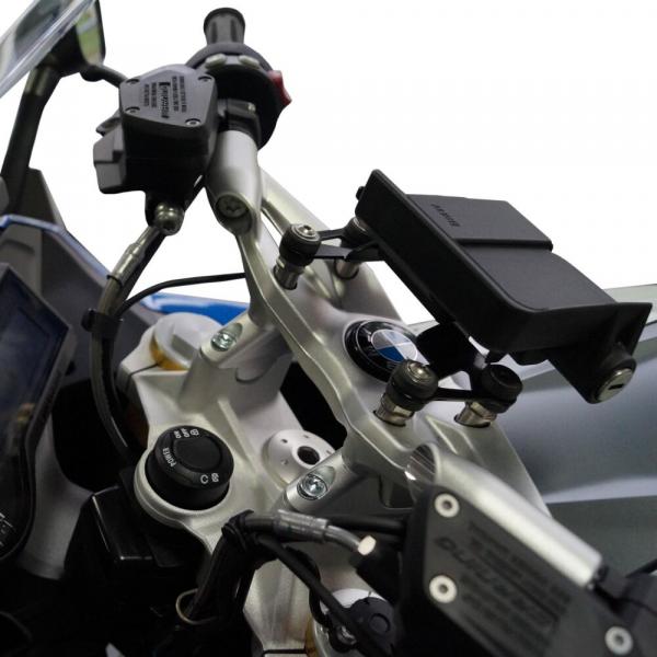 Rehausseurs de guidon avec un décalage de 30 mm en hauteur et 21 mm plus proche pour BMW R 1200 RS LC K54 2015-2019