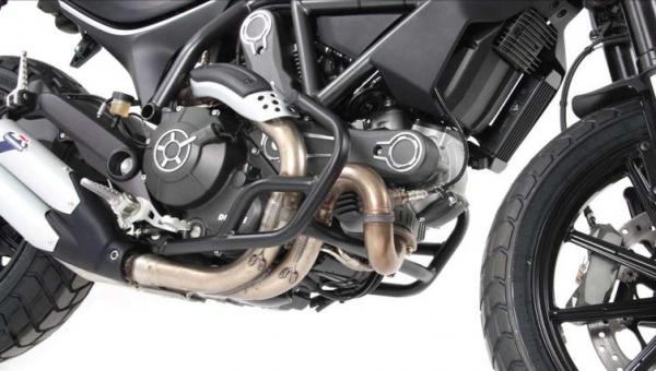 Motorschutzbügel passend für Ducati Scrambler 800 (2015-) - Schwarz