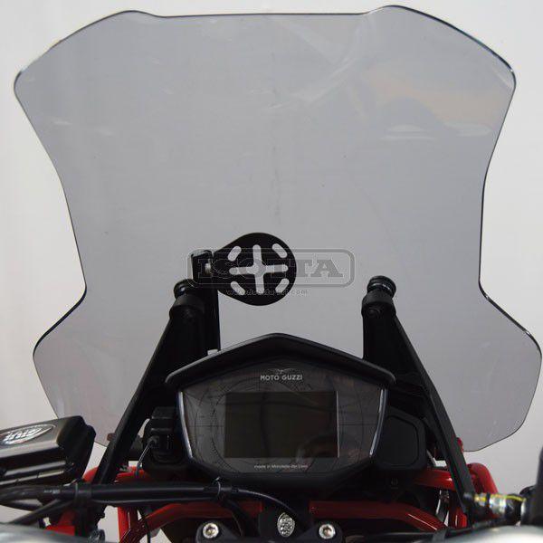 Halter Navigationsgerät passend für Moto Guzzi V 85 TT - frontal