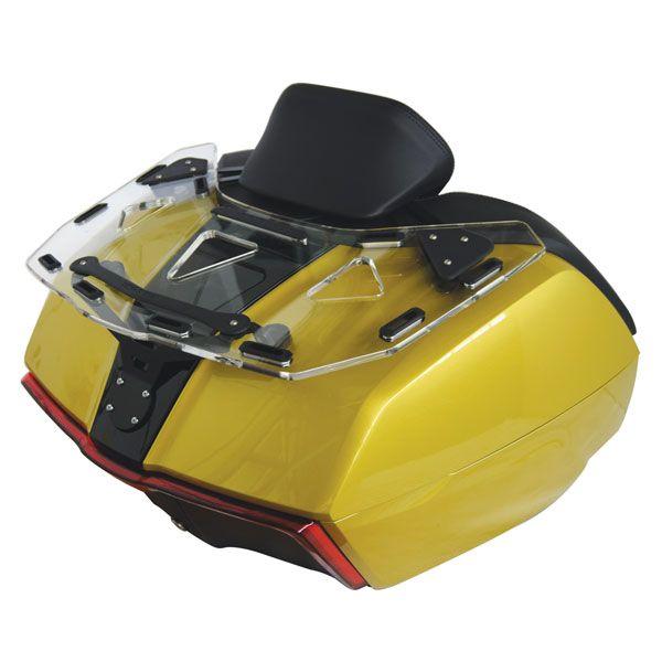Topcase Reling passend für BMW K1600 Grand America - Modelle ohne Audio Lautsprecher