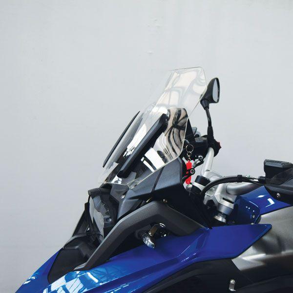 Windshield "ECO" suitable for BMW R1200 GS, R1250 GS & Adventure - Height 390mm