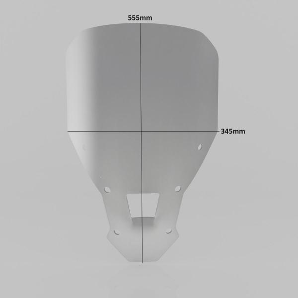Windschild für HONDA AFRICA TWIN CRF 1100L ADV SPORT 2024> – Höhe: 555 mm