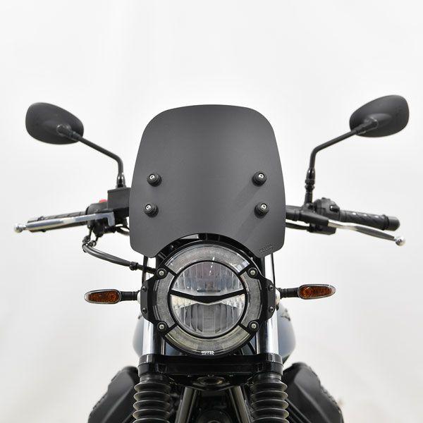 Windschild passend für Moto Guzzi V7 III Stone Night Pack - Höhe 225 mm