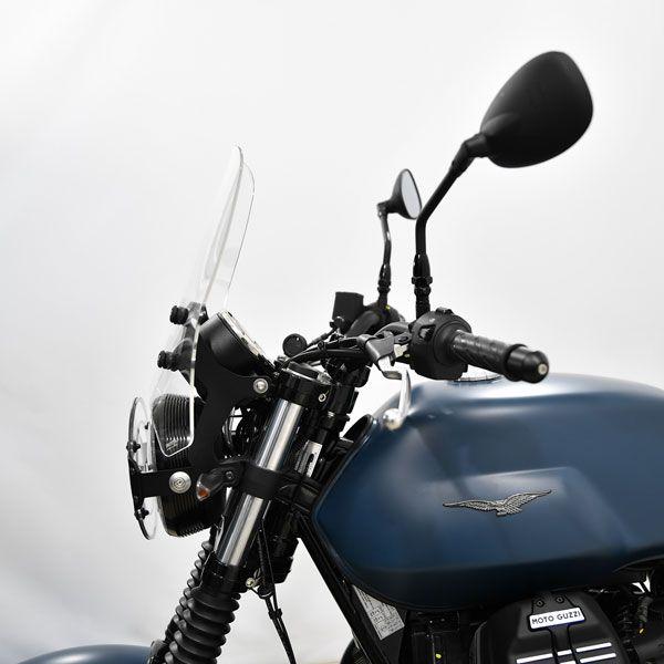 Windschild passend für Moto Guzzi V7 III Stone Night Pack-Höhe 330 mm