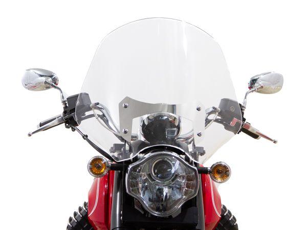 Windschild passend für Moto Guzzi California 1400 Custom (12-16) + Eldorado (LV) - Höhe 510 mm