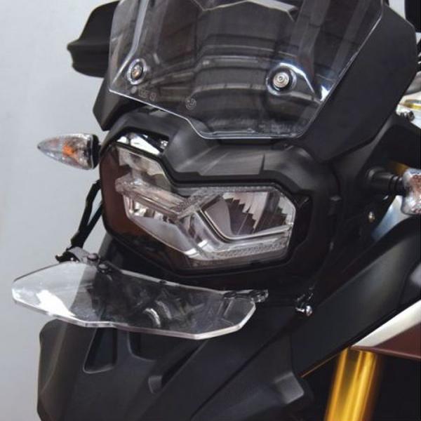 Folding headlight protector suitable for BMW F850 GS