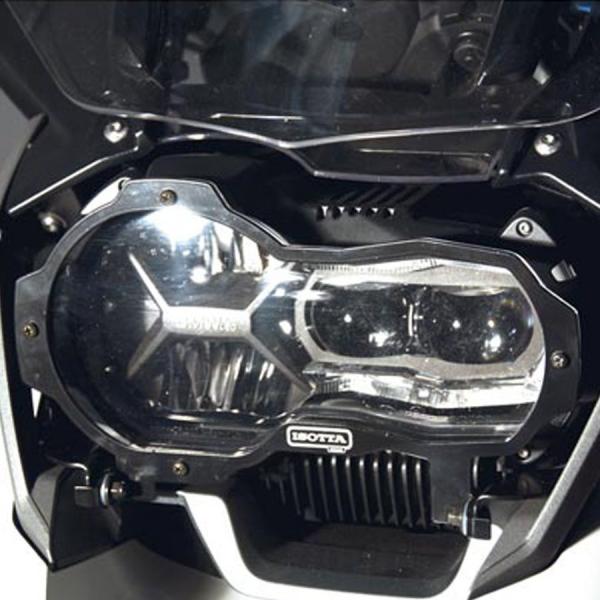 Folding headlight protector suitable for BMW R1200 GS LC (2013-2016) - Acrylic glass